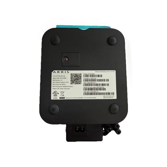 Verizon ARRIS NVG558HX 4G LTE Router Internet Gateway & Power Cable EXCELLENT - Picture 4 of 10